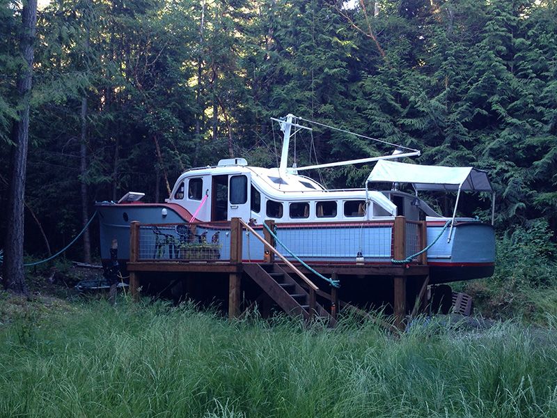 Cabin cruiser in the woods….