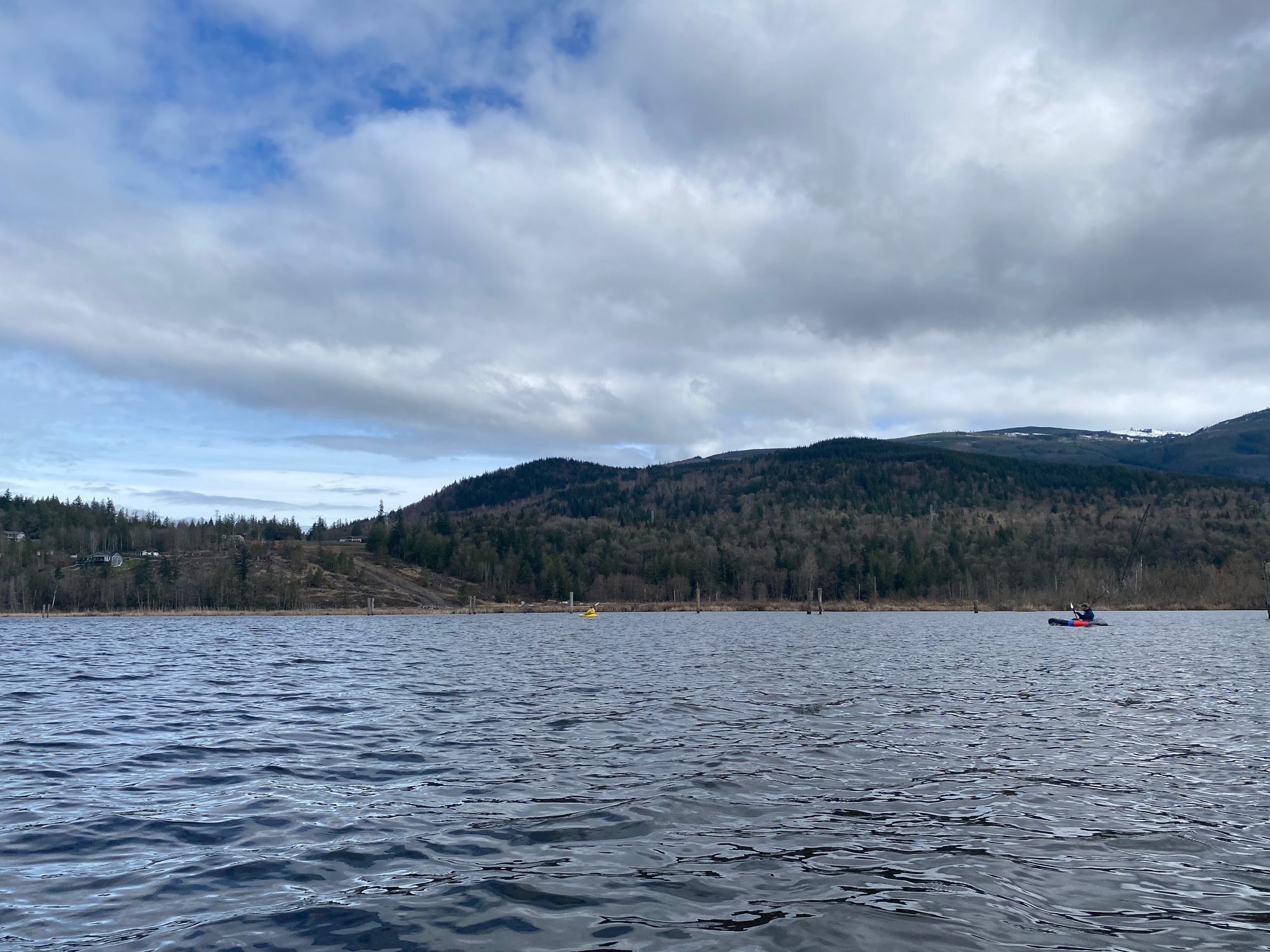 Paddling in Clear Lake