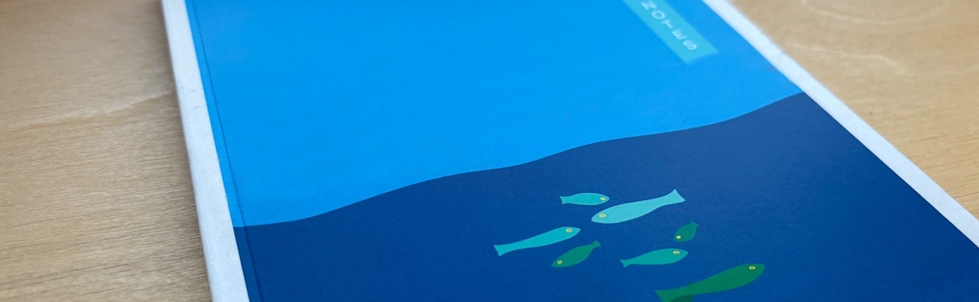 Illustrated cover of fishing notes