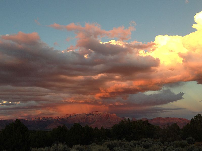 View from Gooseberry Mesa