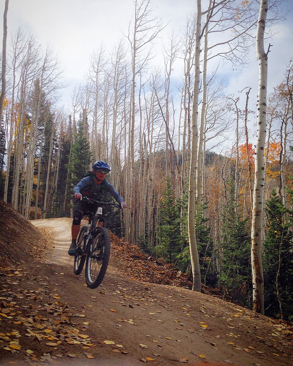 Mountain biking in park city