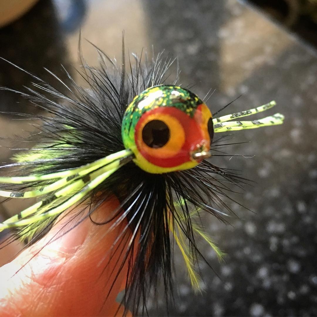 A Rollie Pollie Frog popper