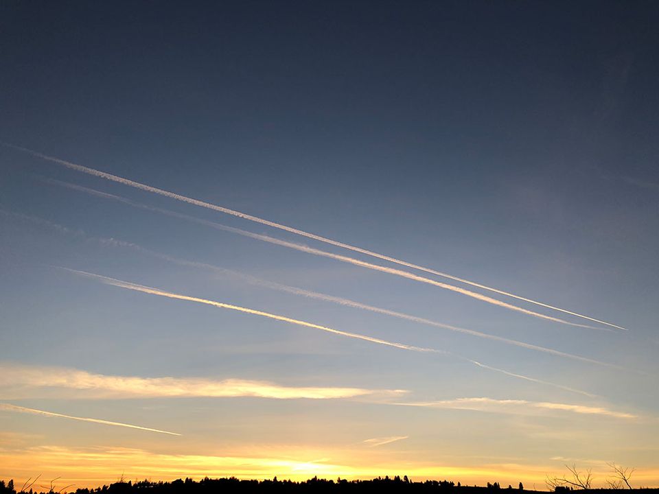 Sunrise in central oregon